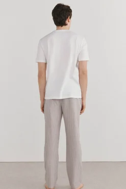 Pedro del Hierro Set de pijama punto y tela