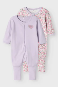 Crianças Name it Set dos pijamas bebé niña