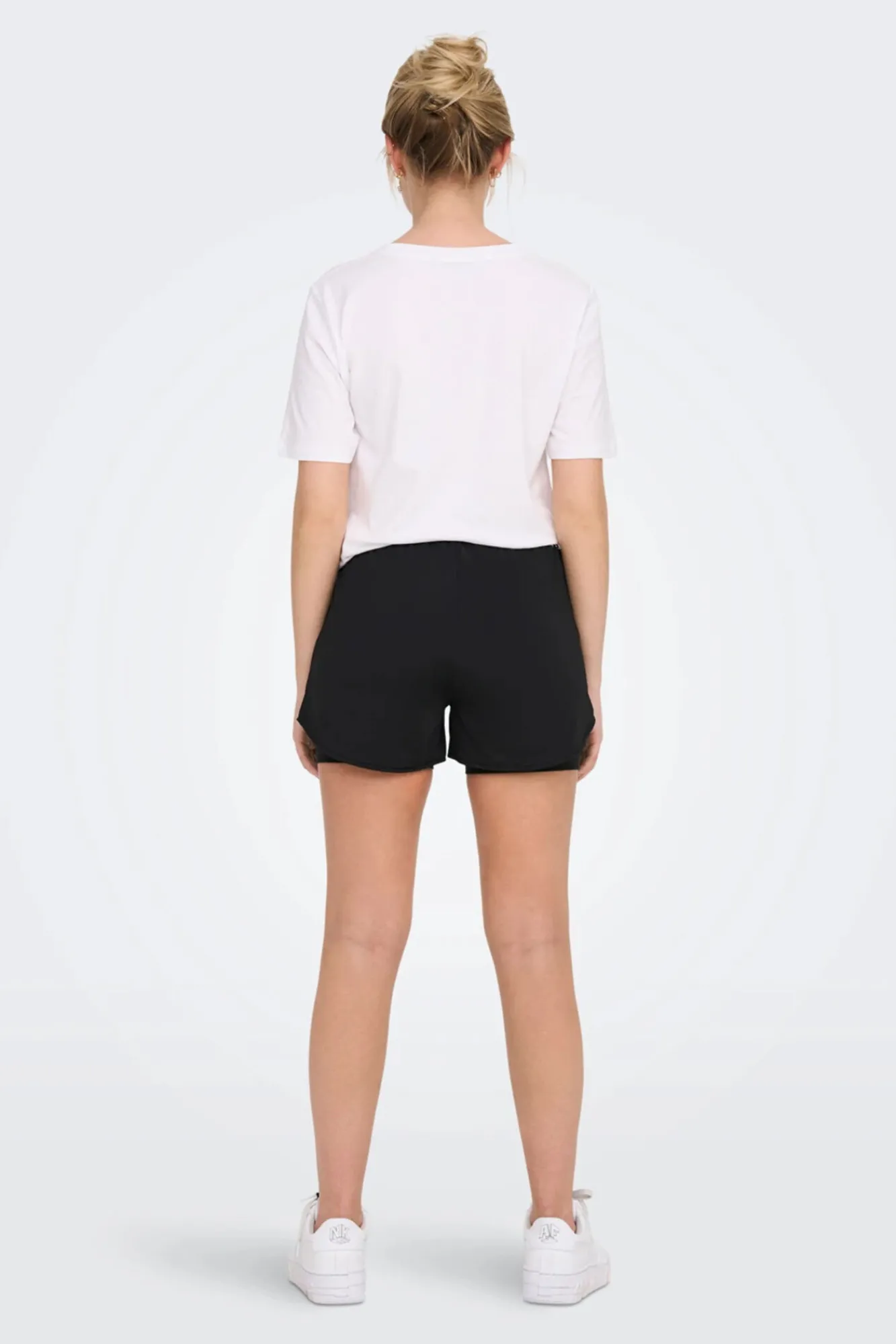 Only Play Shorts corte loose cintura media