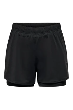 Only Play Shorts corte loose cintura media