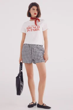Springfield Shorts cuadros vichy