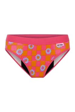Modibodi SmileyWorld® Braga Menstrual Teen Algodón Orgánico Flujo Súper Flower
