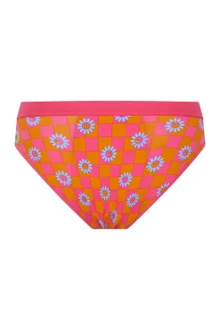 Modibodi SmileyWorld® Braga Menstrual Teen Algodón Orgánico Flujo Súper Flower
