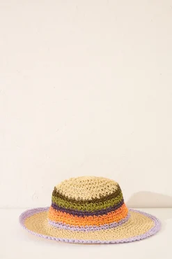 Women'secret Sombrero rafia color natural