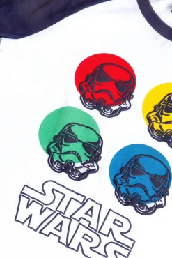 Crianças Admas STAR WARS Pijama Manga Corta The Dark Strike para Niño