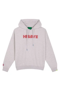 HI&BYE Sudadera capucha felpa algodón