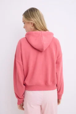 HI&BYE Sudadera capucha felpa algodón