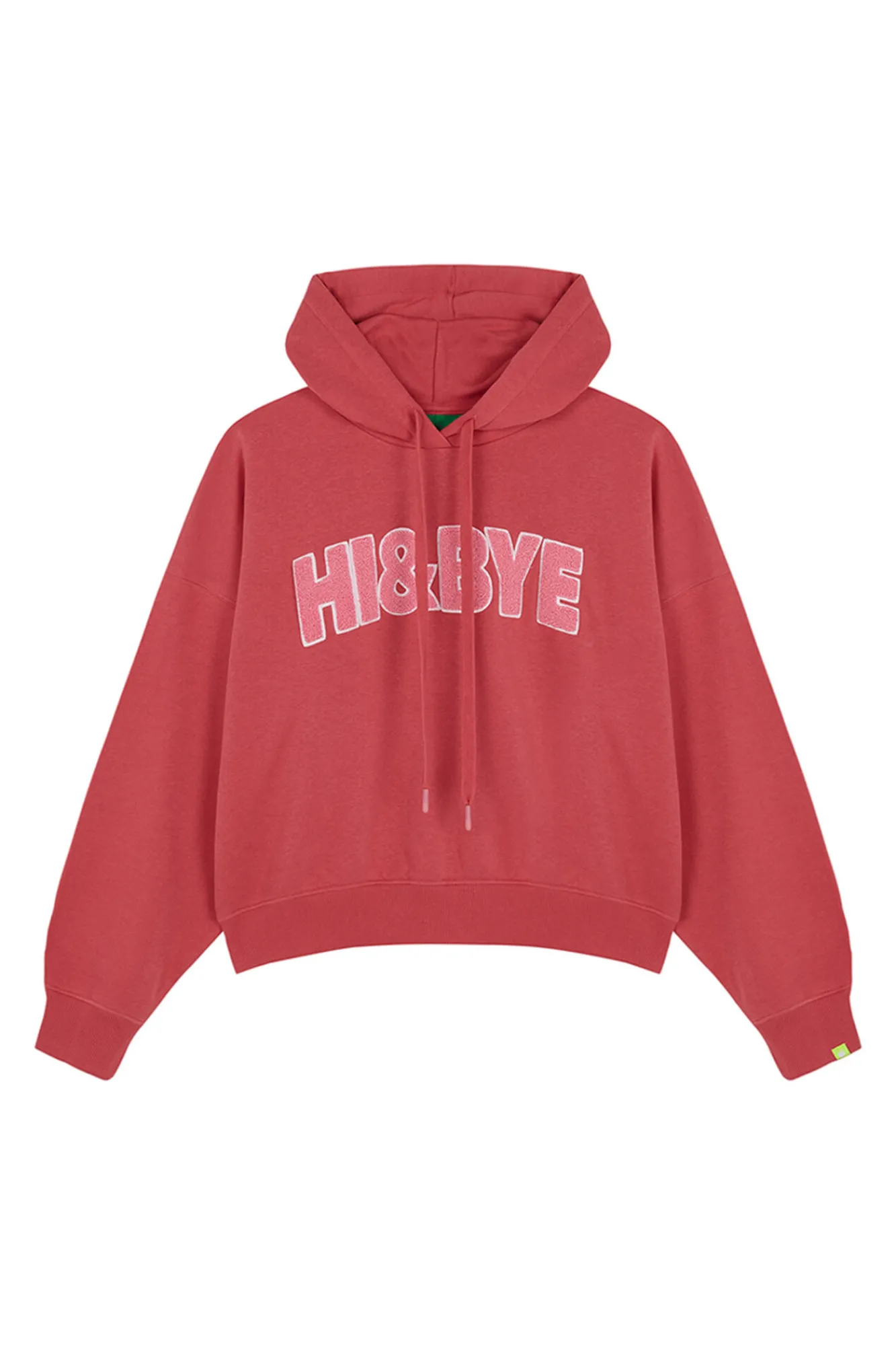 HI&BYE Sudadera capucha felpa algodón