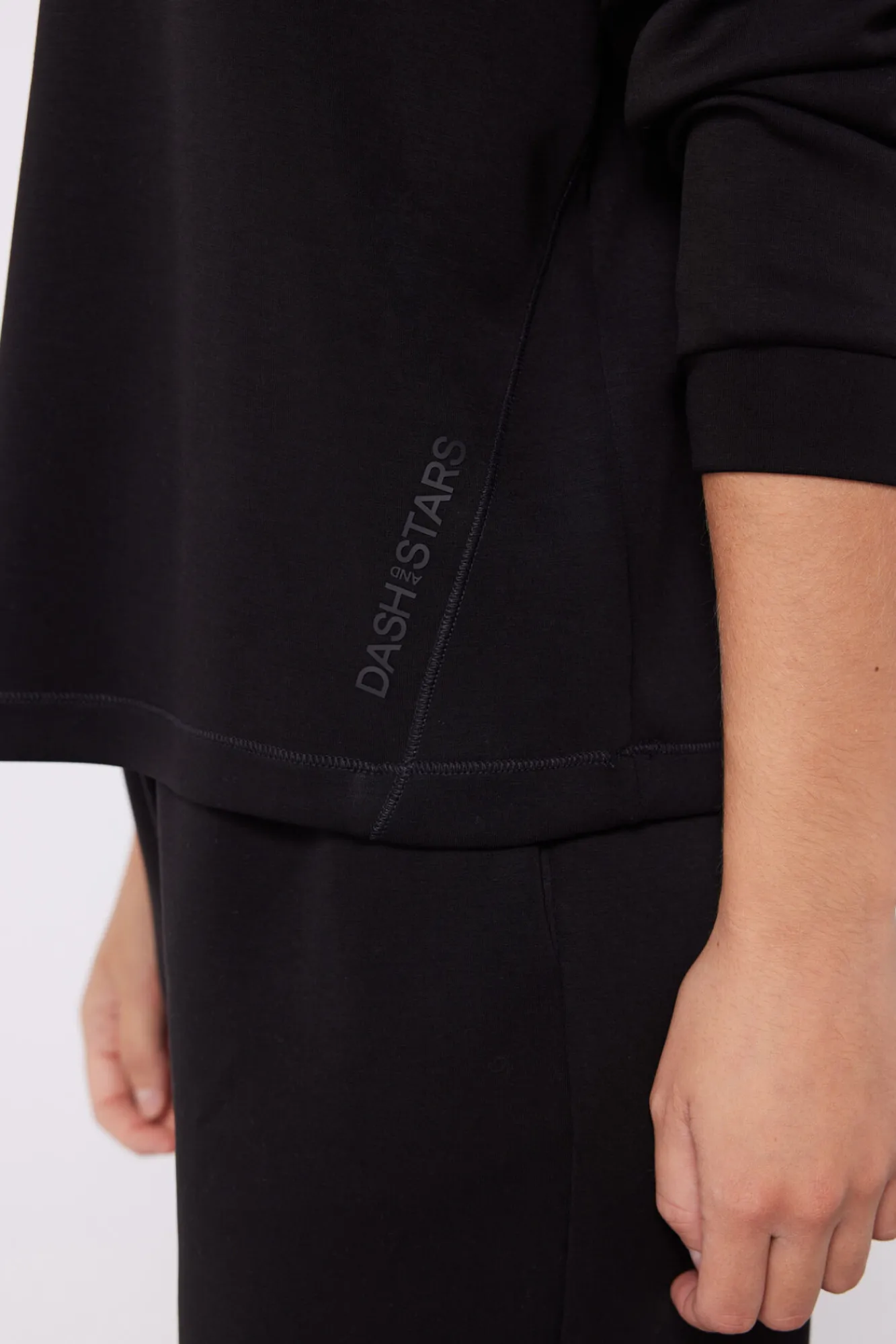 Dash and Stars Sudadera capucha tacto suave