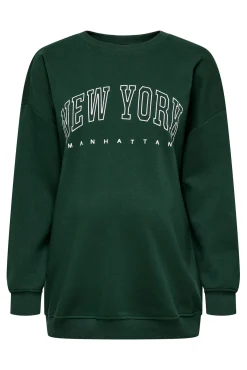 Only Maternity Sudadera maternity detalle texto frontal