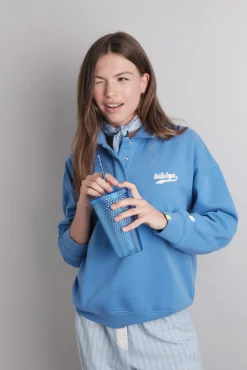 HI&BYE Sudadera polo felpa