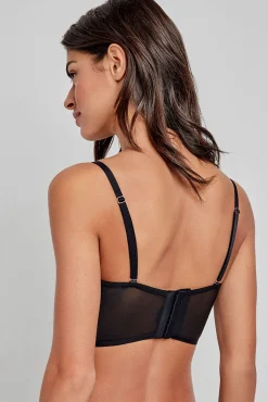 Gisela Sujetador bustier bordado