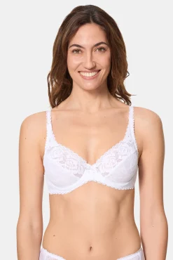 Playtex Sujetador con aros de encaje floral