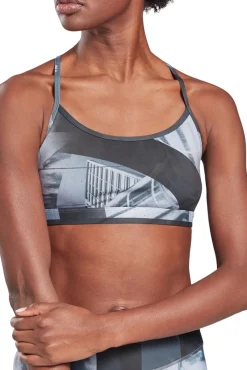 Reebok Sujetador deportivo medio impacto Skinny Bra - Flat On Back