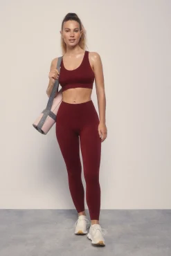Dash and Stars Sujetador deportivo SEAMLESS COMFORT burgundy