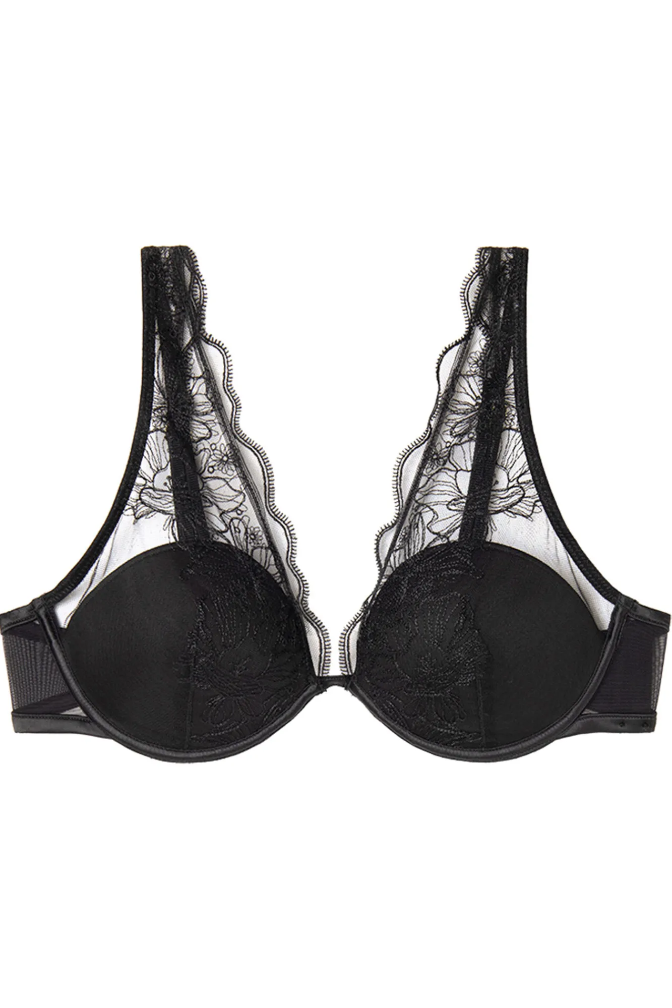 Women'secret Sujetador halter satén y tul