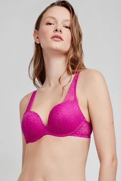 Gisela Sujetador push up morado