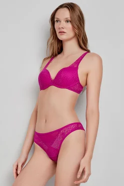 Gisela Sujetador push up morado