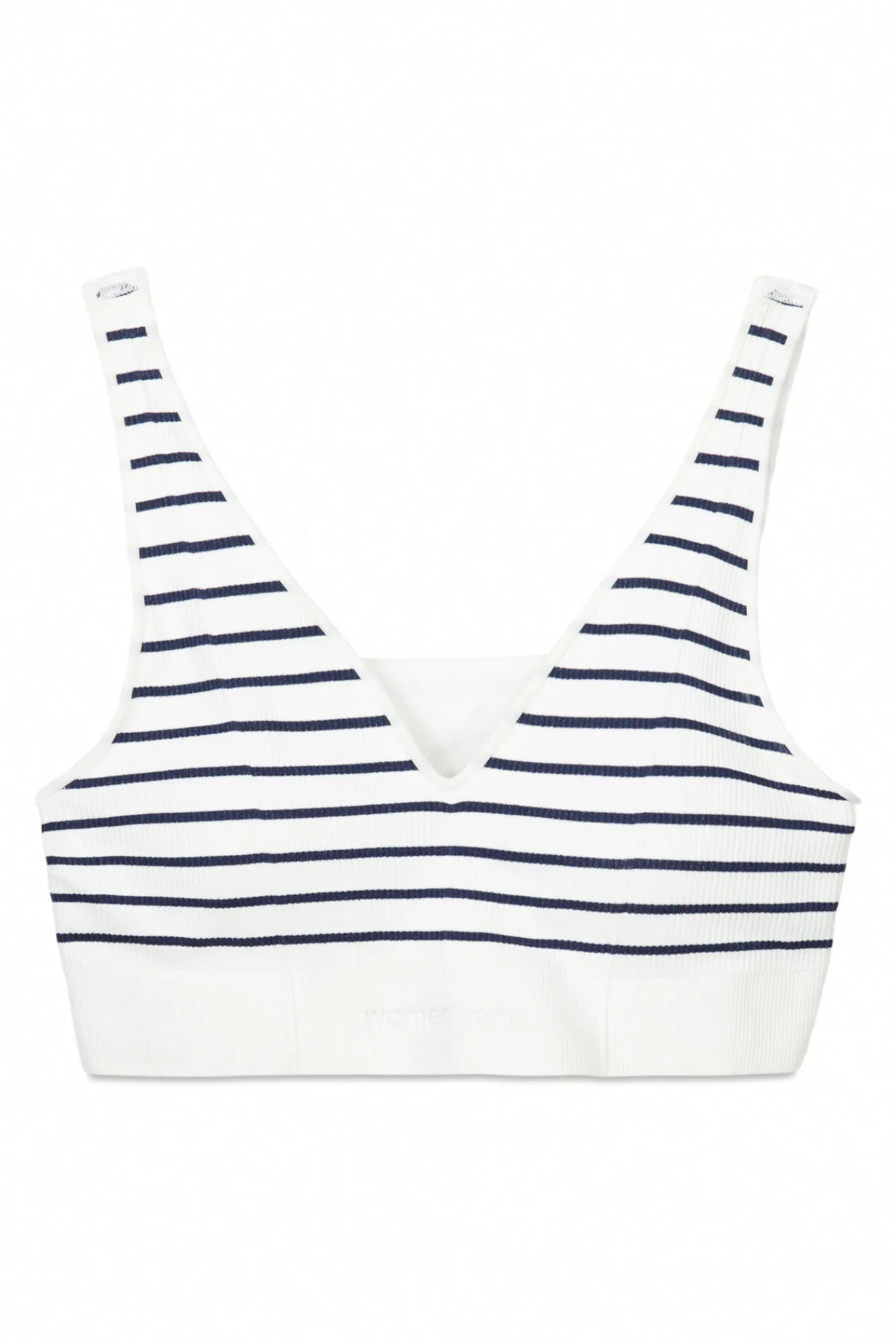 Women'secret Sujetador seamless canalé rayas