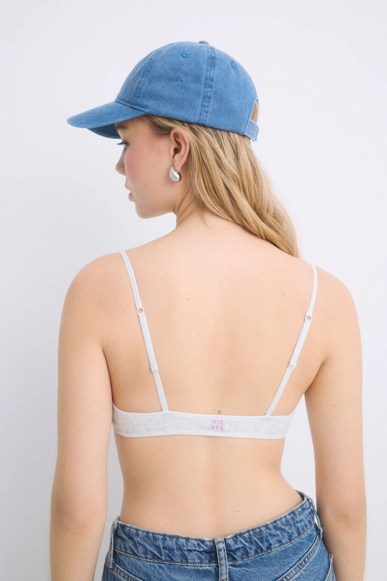 HI&BYE Sujetador Seamless triangular copas extraíbles