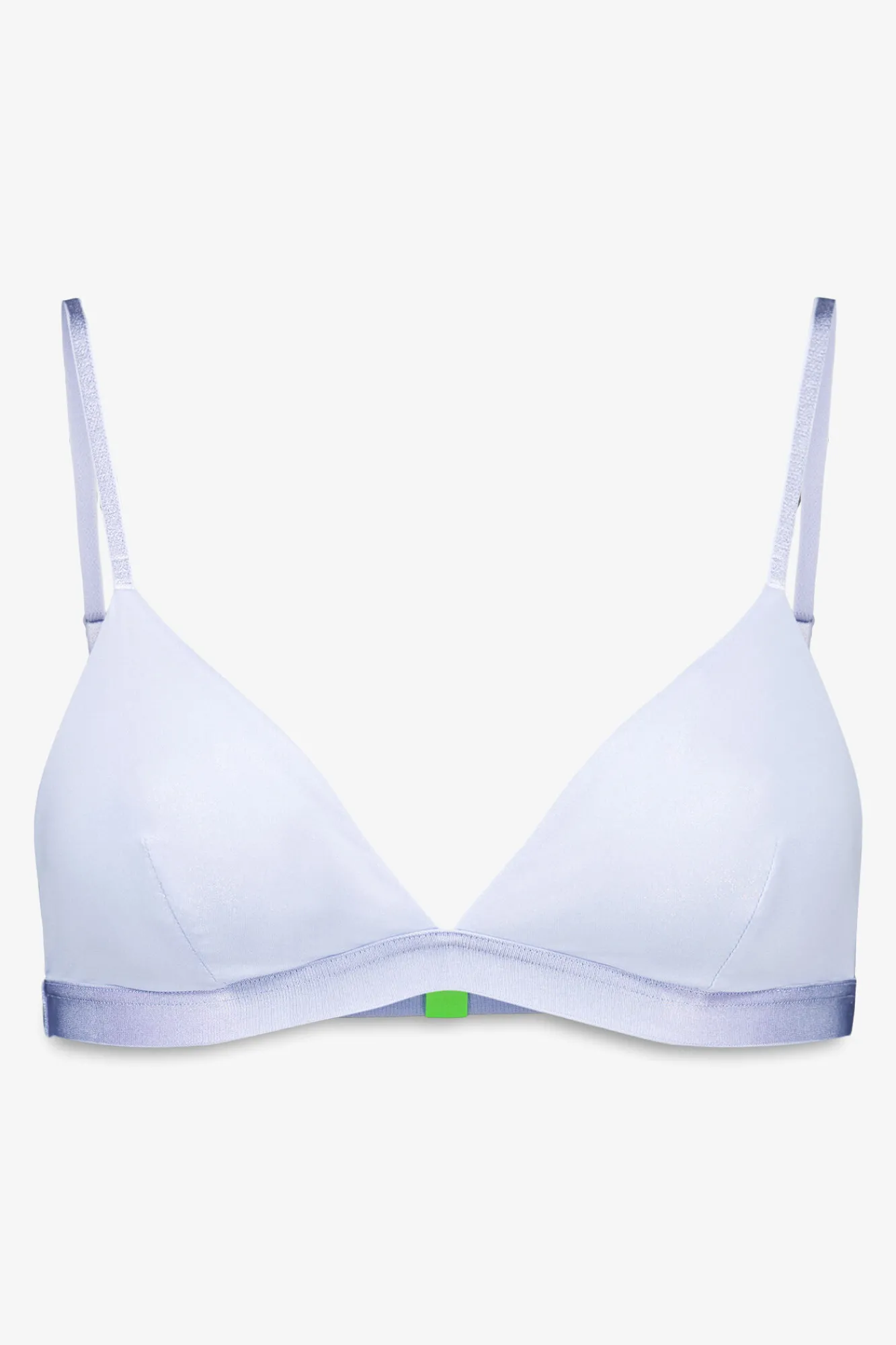 HI&BYE Sujetador triangular microfibra brillo claro