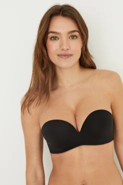 Women'secret SUPERB Sujetador sin tirantes súper push up microfibra