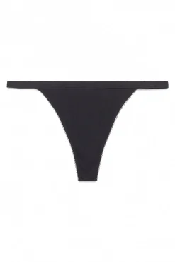 Women'secret Tanga algodón desagujado