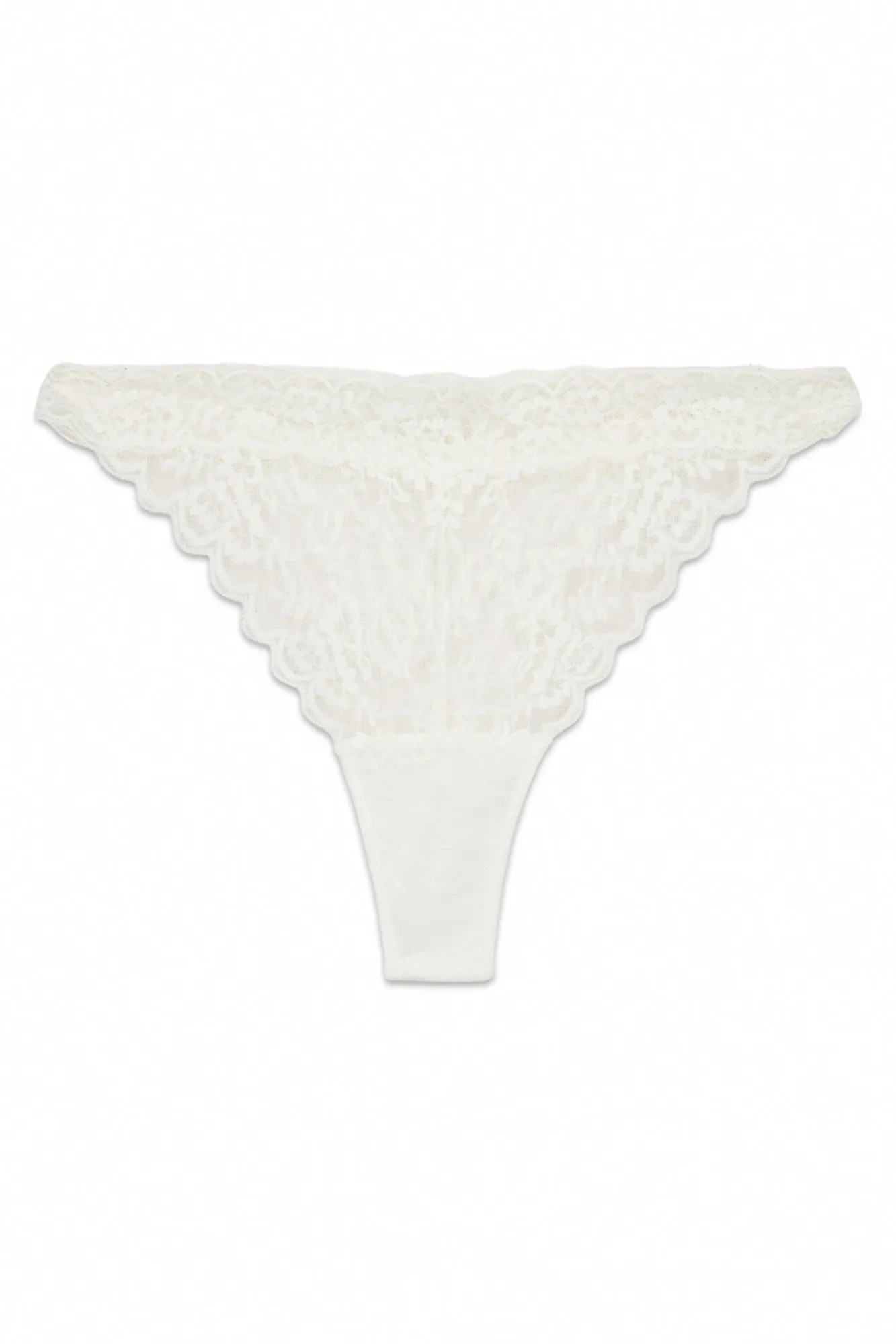 Women'secret Tanga encaje cintura "V"