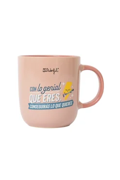 Mr. Wonderful Taza Con lo genial que eres, conseguirás lo que quieres