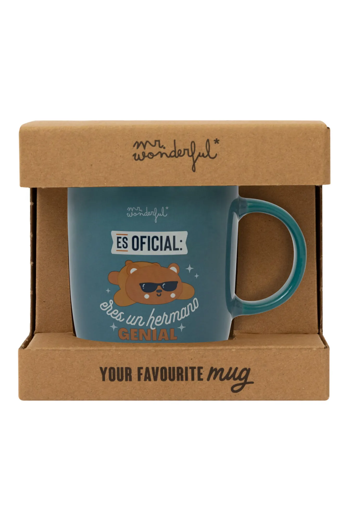 Mr. Wonderful Taza Es oficial: eres un hermano genial