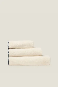 Textura Toalla baño pespunte