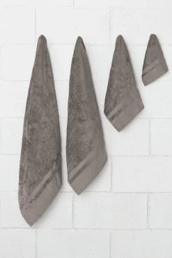 Textura Toalla baño rizo algodón bambú 100x150cm.