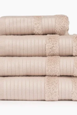 Textura Toalla ducha rizo algodón bambú 70x140cm.