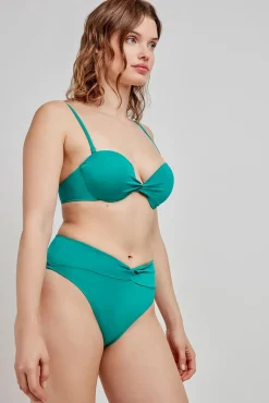 Gisela Top bikini bandeau liso