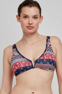 Gisela Top bikini capacidad reversible sin aro étnico