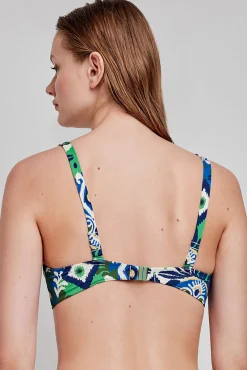 Gisela Top bikini triangular tribal