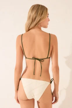 Women'secret Top bikini triangular textura
