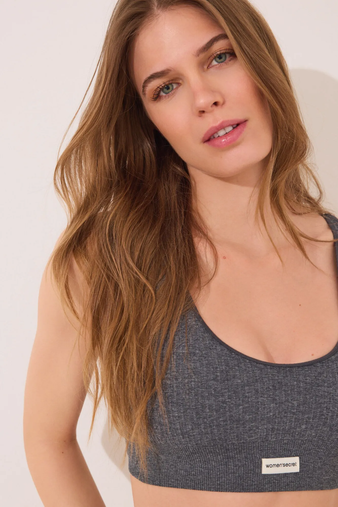 Women'secret Top canalé seamless