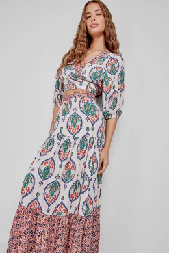 Gisela Top corto estampado