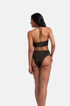 Dorina Top de bikini bandeau lúrex
