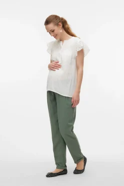 Mamalicious Top de manga corta maternity y lactancia