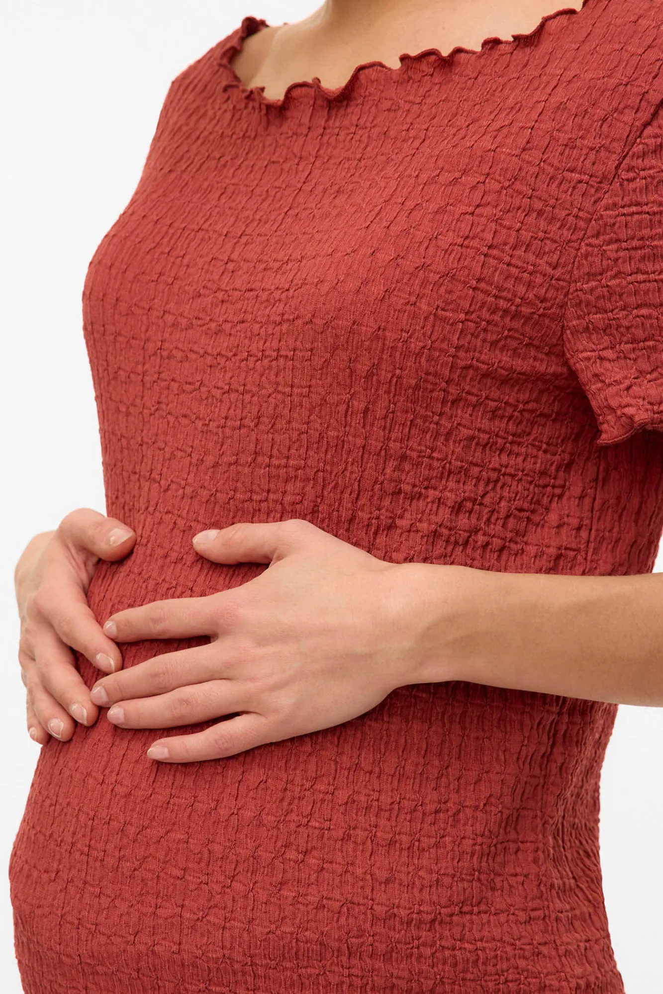 Mamalicious Top de manga corta maternity