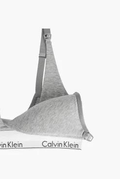 Calvin Klein Top de maternidad algodón con cinturilla de