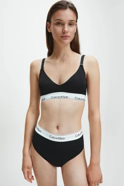 Calvin Klein Top de maternidad algodón con cinturilla de