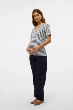 Mamalicious Top de punto maternity lactancia