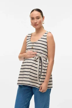 Mamalicious Top de tirante ancho maternity y lactancia