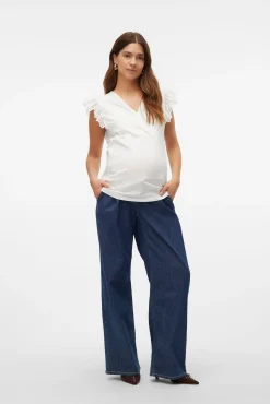Mamalicious Top escote cruzado maternity y lactancia