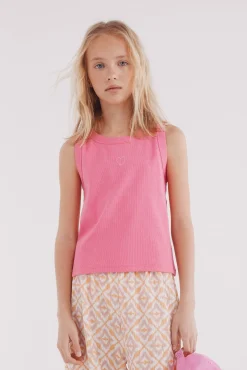 Crianças Springfield Kids Top tirantes punto niña