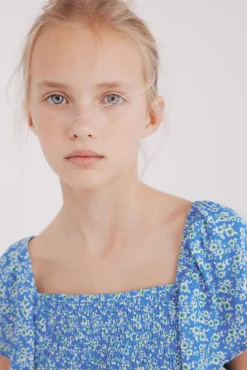 Crianças Springfield Kids Top volantes estampado niña