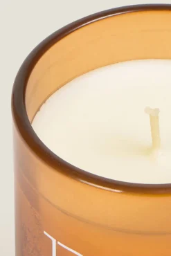 Textura Vela aromática raiz de naranjo
